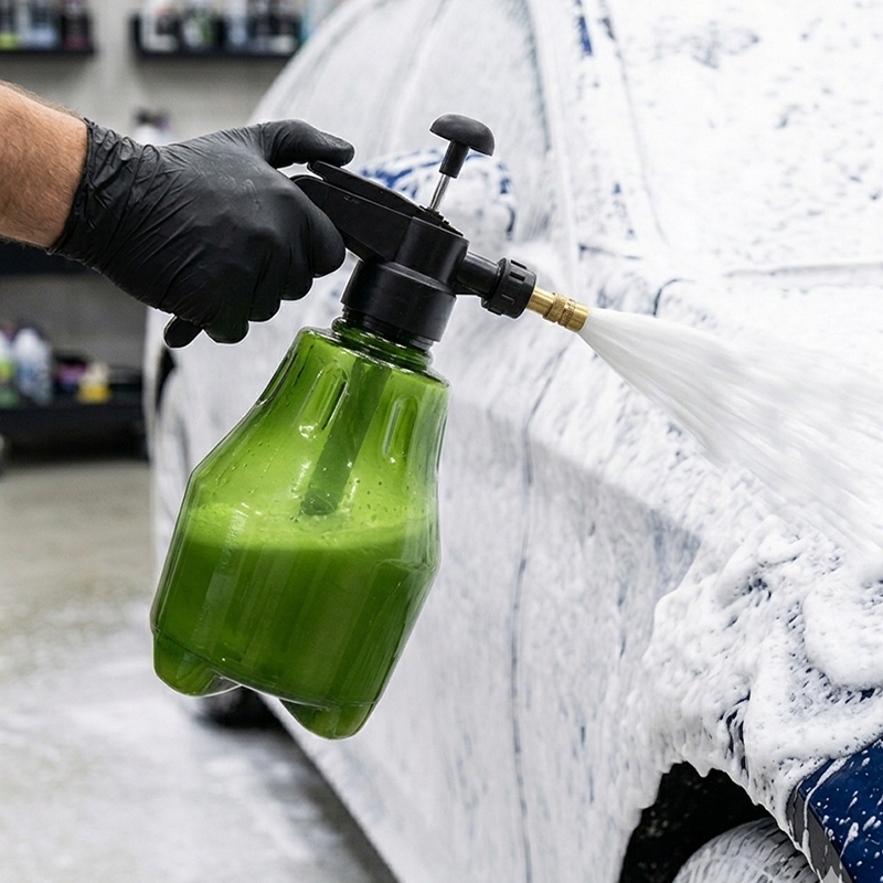 Pressure Washer Foam Gun - Botol Semprot Cuci Mobil 1.5L, Kaleng