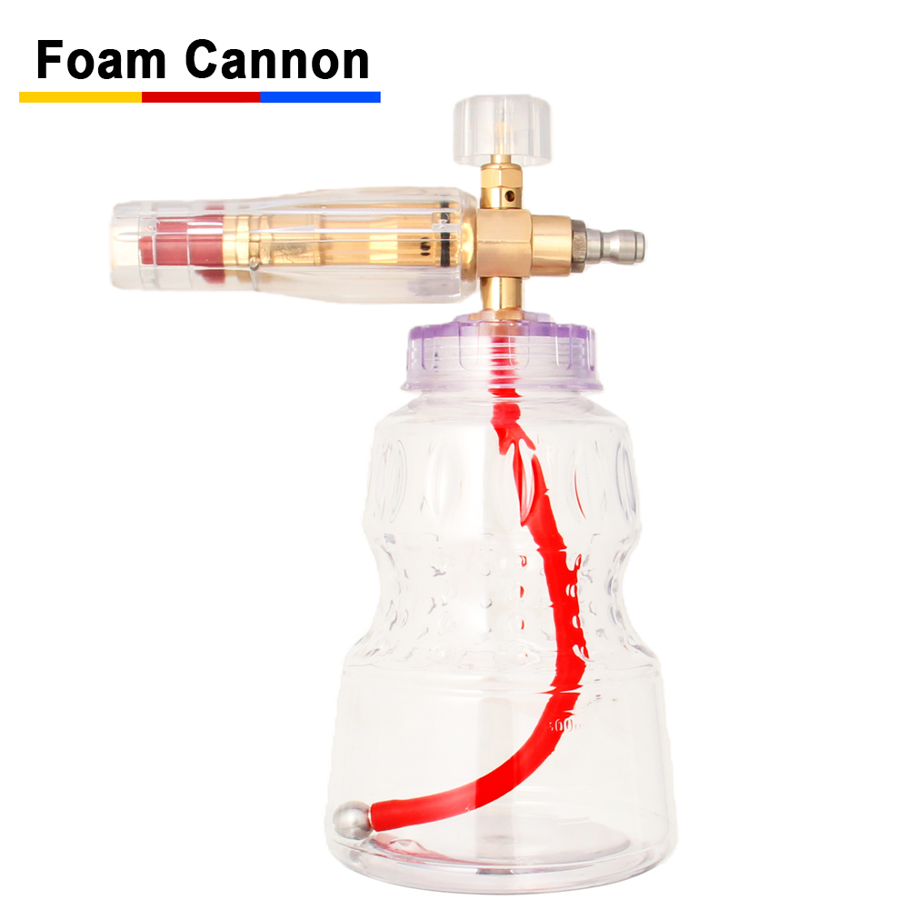 Pressure Washer Foam Gun - Alat Semprot Busa Aluminium Profesional 1/4