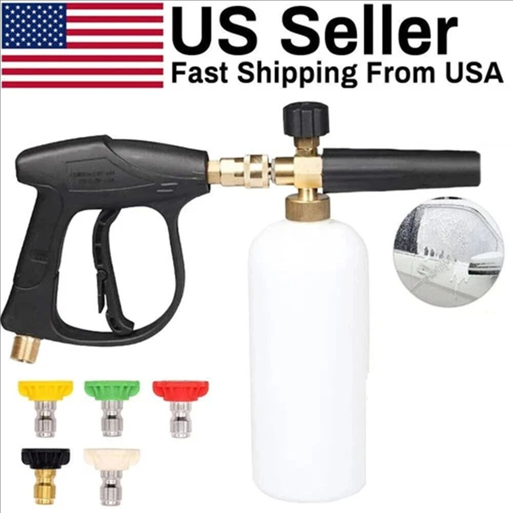 Pressure Washer Foam Gun - Pistol Semprot Tekanan Tinggi + Set
