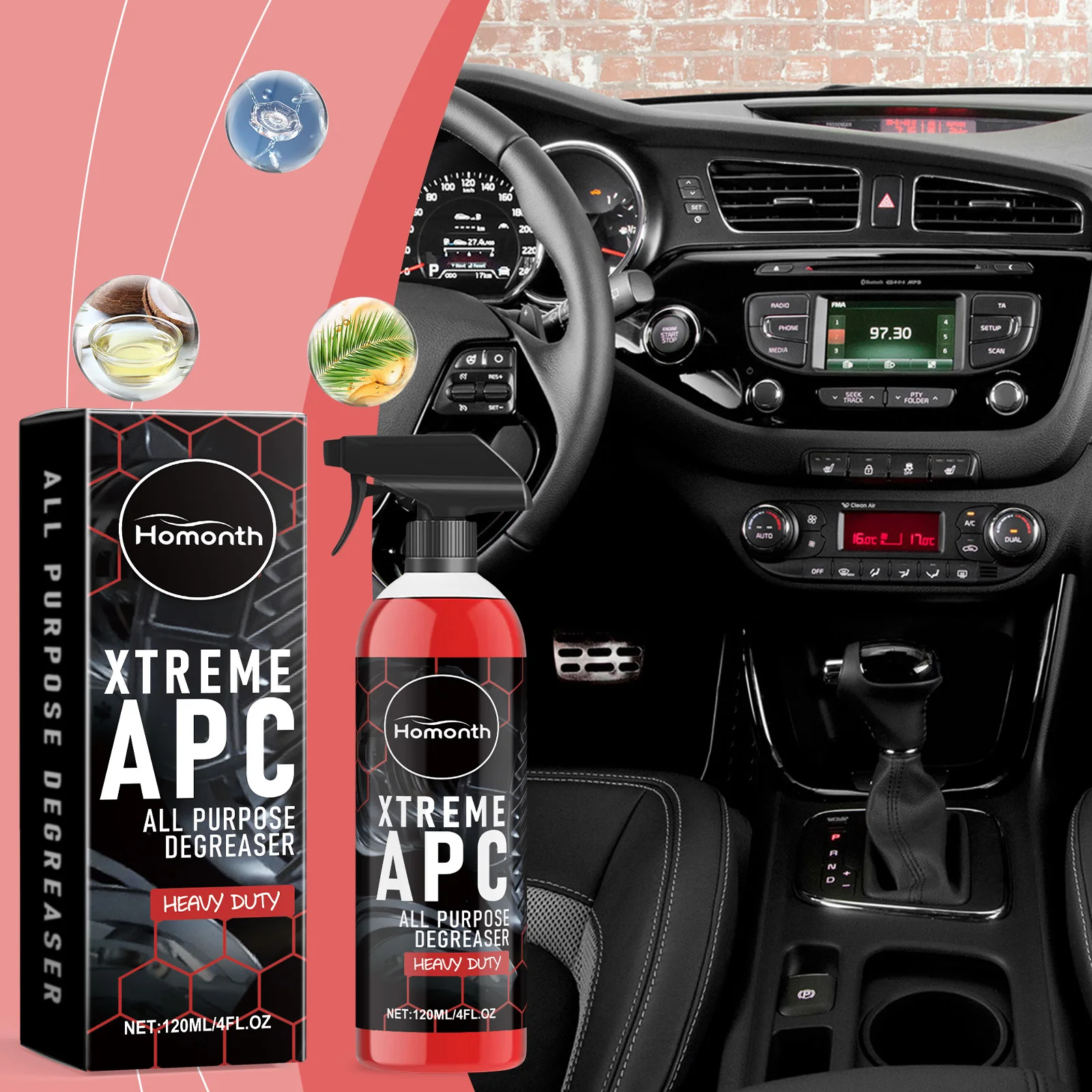 Pembersih Mobil Serbaguna Meng - Seat Cleaner Fabric ulasan dan harga