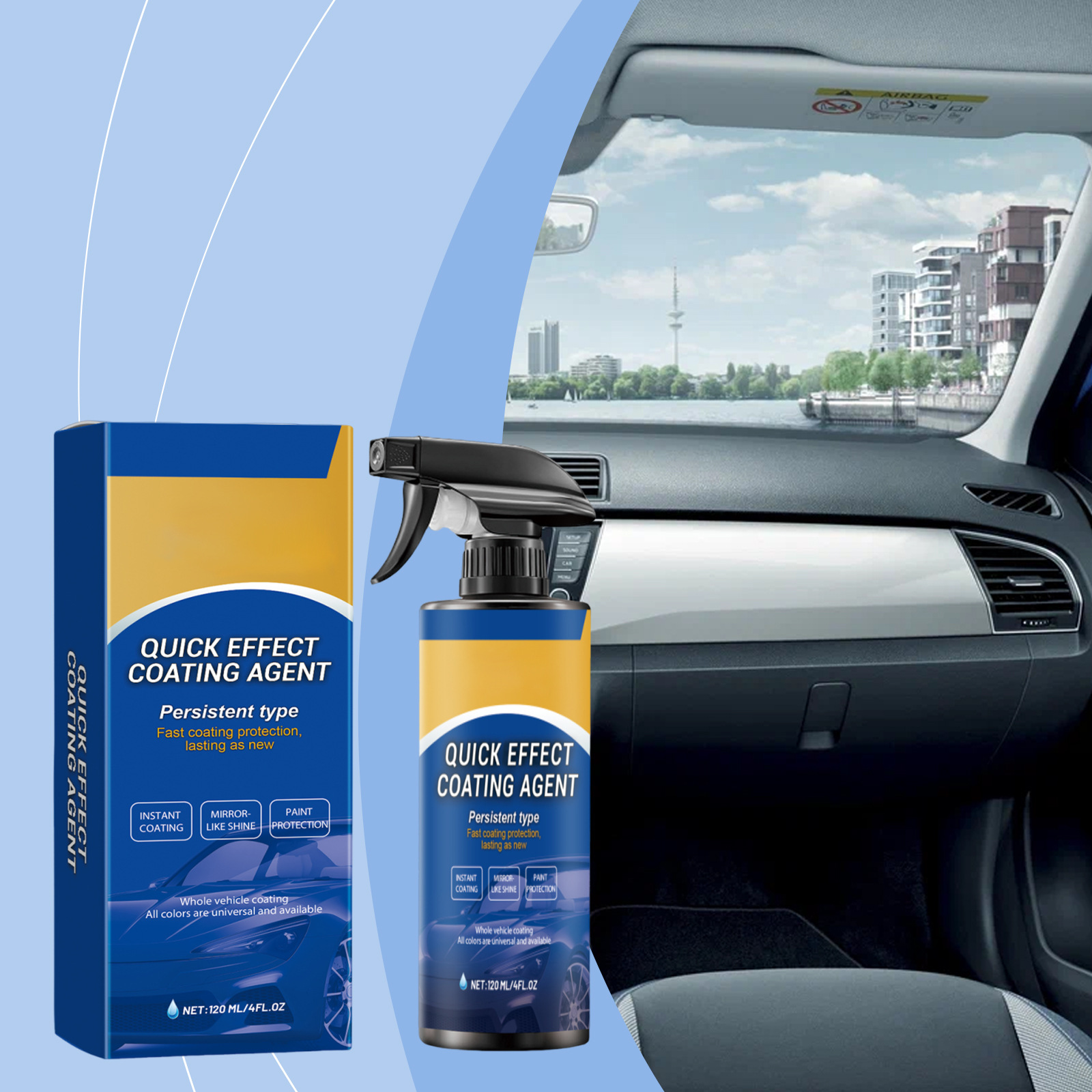 Semprotan Pelapis Mobil Perawa - Car Wax Ceramic Coating ulasan dan harga
