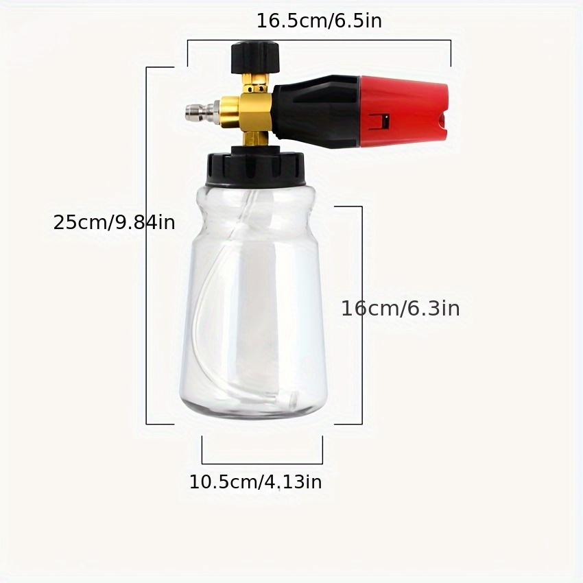 Meriam Busa Cuci Mobil 33.8oz  - Pressure Washer Foam Gun ulasan dan harga