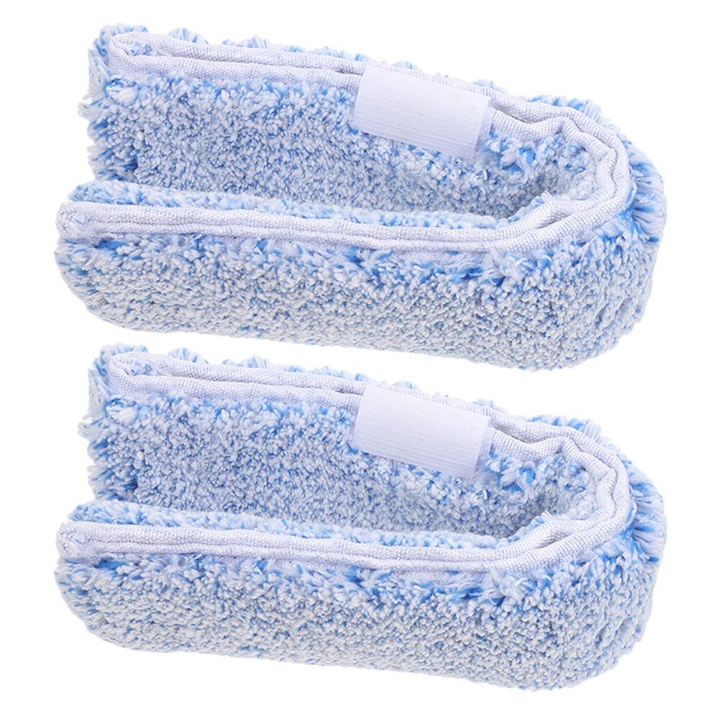 2 Buah Bantalan Pel Kain yang  - Glass Cleaner Streak ulasan dan harga