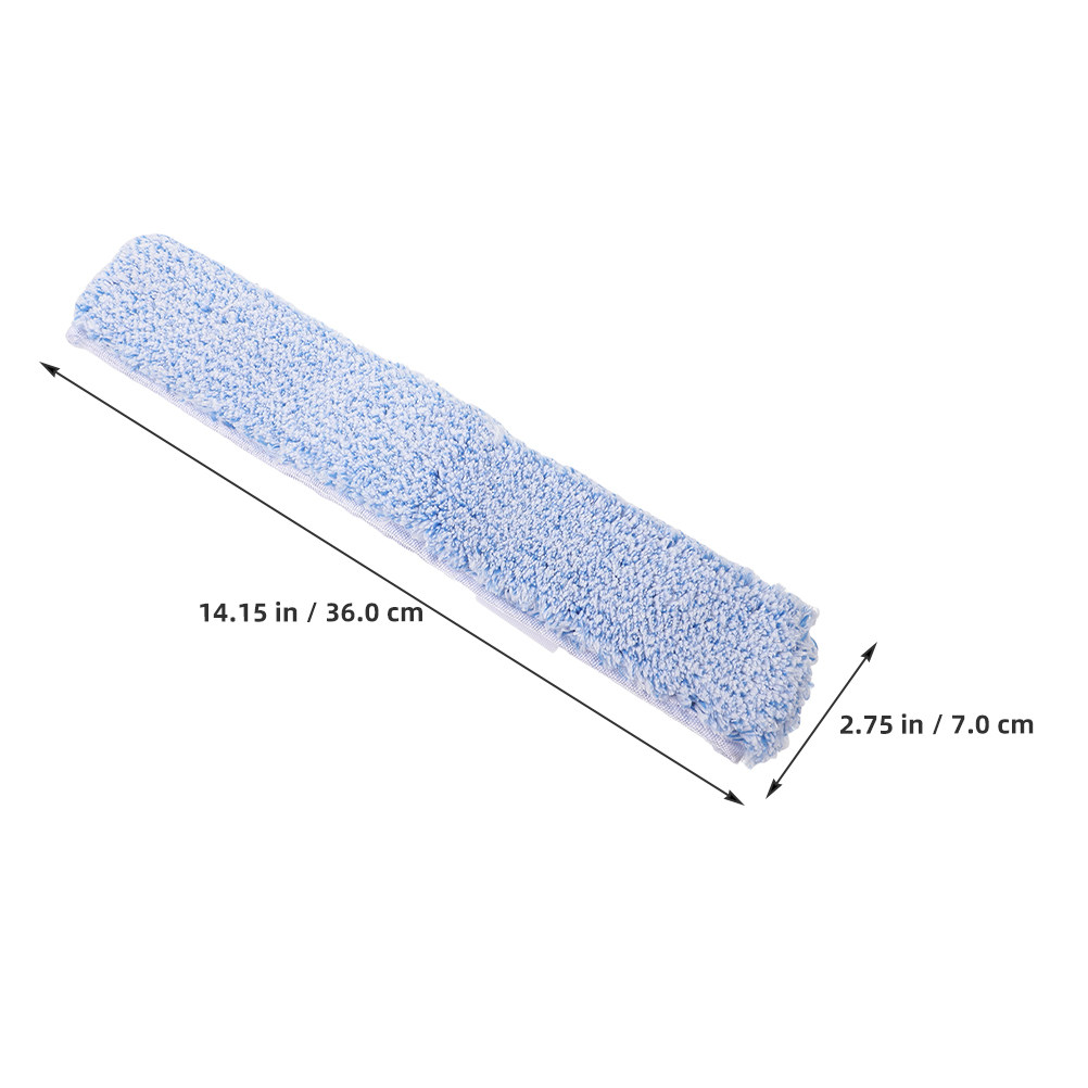 2 Buah Bantalan Pel Kain yang  - Glass Cleaner Streak ulasan dan harga