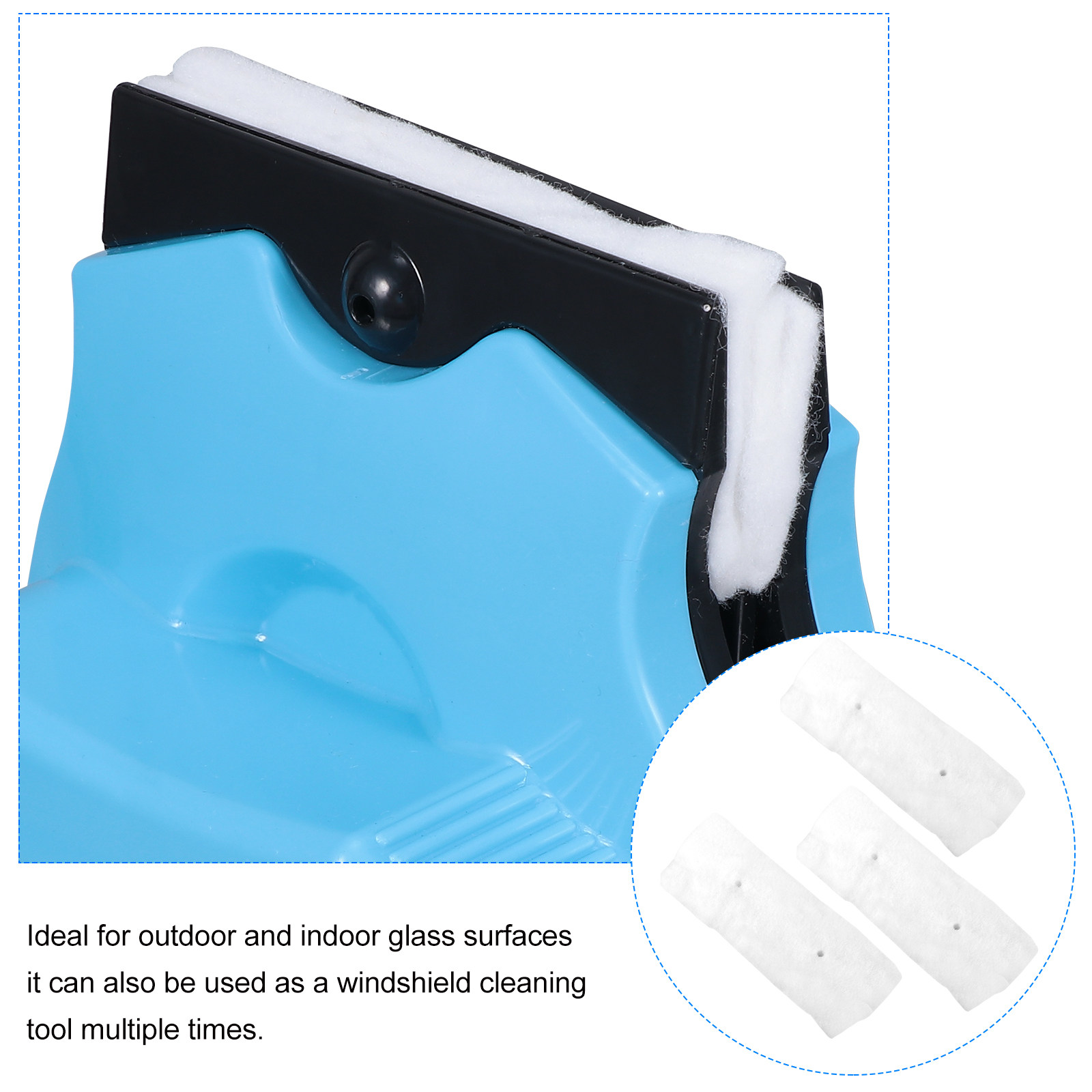 30Pcs Bantalan Katun Pengganti - Glass Cleaner Streak ulasan dan harga
