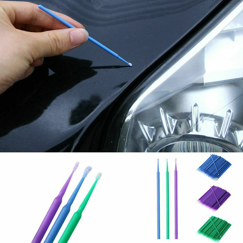100 buah kuas cat mobil stik s - Detailing Brush Set ulasan dan harga